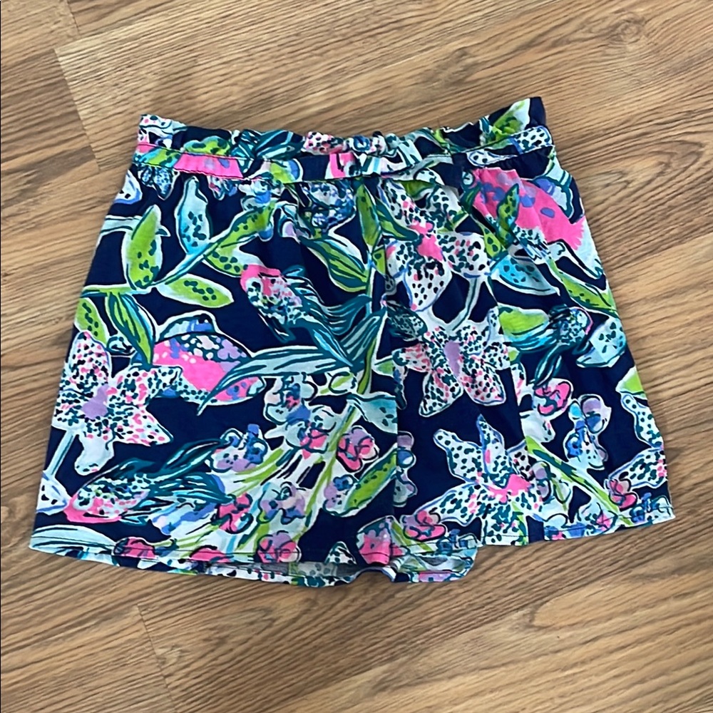 Lilly Pulitzer Tropical Blue and Green Shorts
